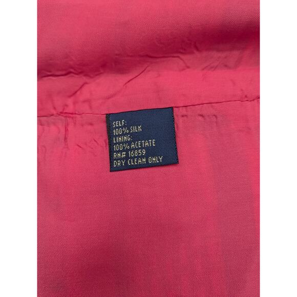 J. McLaughlin Sz 8 Bold Print Ribbon Pencil Skirt - Picture 5 of 7